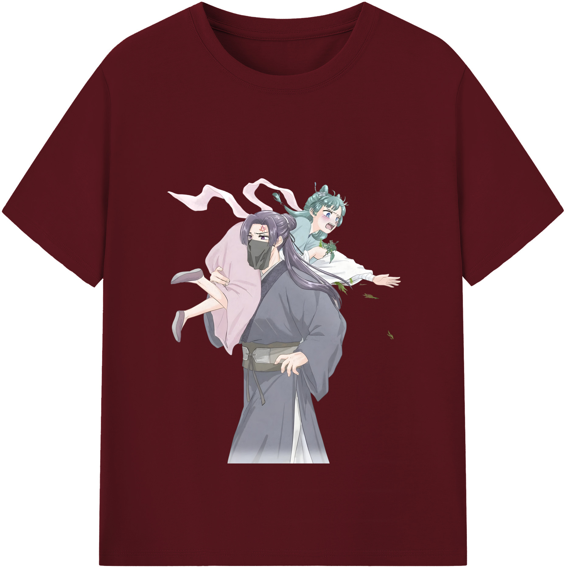 （画像用） 薬屋のひとりごと The Apothecary Diaries 綿100％半袖Tシャツ（フロントプリント）